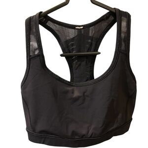 Lululemon Women's Black Sports Bra